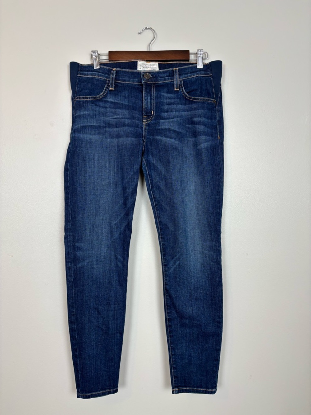 Current Elliot Hatch The Maternity Stiletto Townie Jeans Side Panels Womens 30